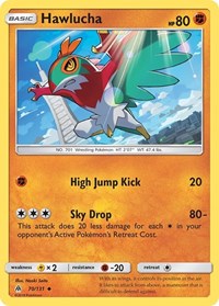 Hawlucha 70/131 · Reverse Holo