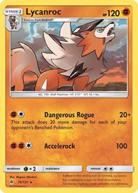 Lycanroc 76/131 · Reverse Holo