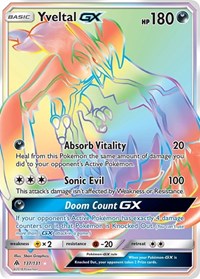 Yveltal GX Secret 137/131