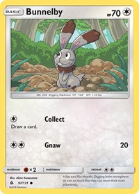 Bunnelby 97/131 · Reverse Holo