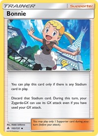 Bonnie 103/131 Forbidden Light Reverse Holo Pokémon card