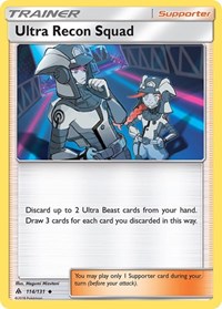 Ultra Recon Squad 114/131 Forbidden Light Reverse Holo Pokémon card