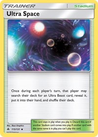 Ultra Space 115/131 Forbidden Light Reverse Holo Pokémon card