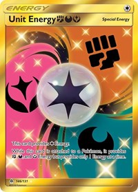 Unit Energy FDY Secret 146/131 Forbidden Light Pokémon card