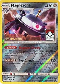 Magnezone (League Challenge) [1st Place] 083/156 · Reverse Holo