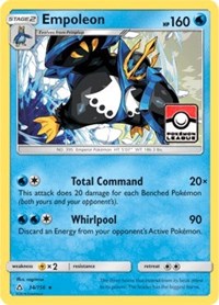 Empoleon (Pokemon League) 034/156 · Reverse Holo