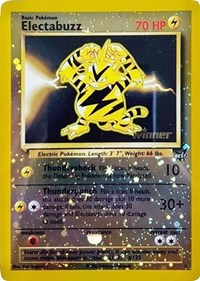 Electabuzz - 1 [Winner] 001/009 · Reverse Holo
