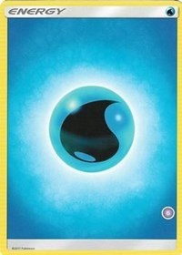 Water Energy (6) SM Trainer Kit: Alolan Sandslash & Alolan Ninetales Pokémon card