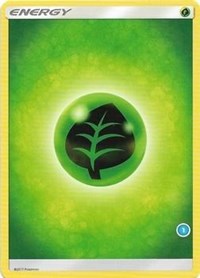 Grass Energy (1) SM Trainer Kit: Alolan Sandslash & Alolan Ninetales Pokémon card