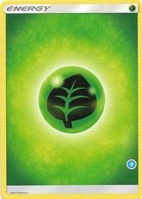 Grass Energy (3) SM Trainer Kit: Alolan Sandslash & Alolan Ninetales Pokémon card