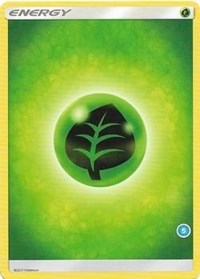 Grass Energy (5) SM Trainer Kit: Alolan Sandslash & Alolan Ninetales Pokémon card