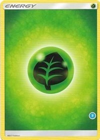 Grass Energy (7) SM Trainer Kit: Alolan Sandslash & Alolan Ninetales Pokémon card
