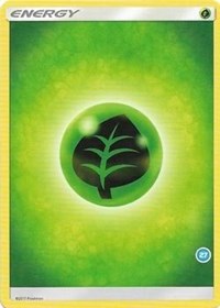 Grass Energy (27) SM Trainer Kit: Alolan Sandslash & Alolan Ninetales Pokémon card