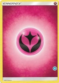 Fairy Energy (9) SM Trainer Kit: Alolan Sandslash & Alolan Ninetales Pokémon card