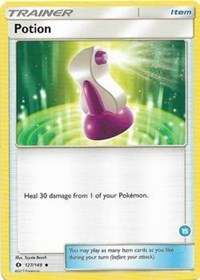 Potion (15) 127/149 SM Trainer Kit: Alolan Sandslash & Alolan Ninetales Pokémon card