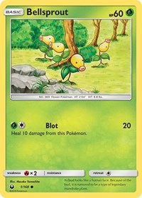 Bellsprout 1/168 · Reverse Holo