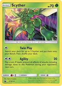 Scyther 4/168 · Reverse Holo