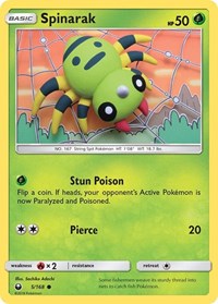 Spinarak 5/168 · Reverse Holo