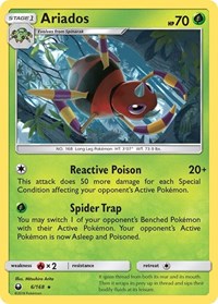 Ariados 6/168 · Reverse Holo
