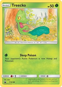 Treecko 7/168 · Reverse Holo