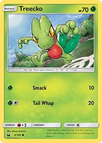 Treecko 8/168 · Reverse Holo