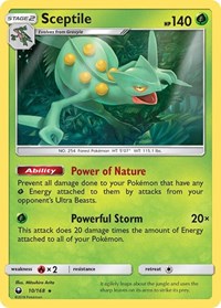 Sceptile 10/168 · Reverse Holo