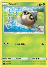 Seedot 12/168 · Reverse Holo