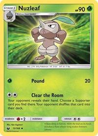 Nuzleaf 13/168 · Reverse Holo
