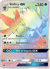 Shiftry GX Secret 169/168