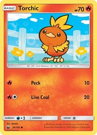 Torchic 26/168 · Reverse Holo