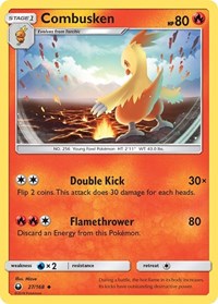 Combusken 27/168 · Reverse Holo