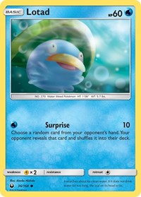 Lotad 36/168 · Reverse Holo