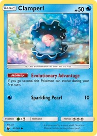 Clamperl 41/168 · Reverse Holo
