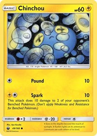 Chinchou 49/168 · Reverse Holo