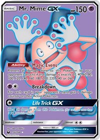 Mr. Mime GX Full Art 156/168