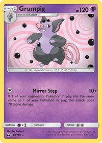 Grumpig 60/168 · Reverse Holo