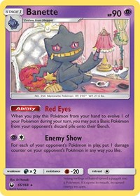 Banette 65/168 · Reverse Holo