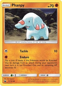 Phanpy 72/168 · Reverse Holo