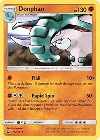Donphan 73/168 · Reverse Holo