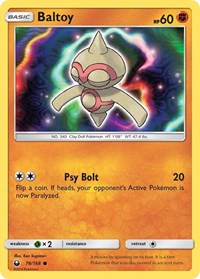 Baltoy 78/168 · Reverse Holo