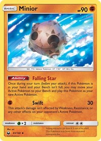 Minior 83/168 · Reverse Holo