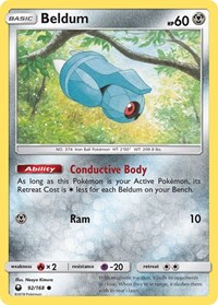 Beldum 92/168 · Reverse Holo