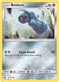Beldum 93/168 · Reverse Holo
