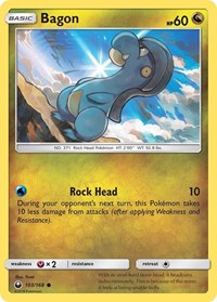 Bagon 103/168 · Reverse Holo