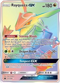 Rayquaza GX Secret 177/168