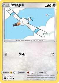 Wingull 111/168 · Reverse Holo