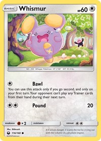 Whismur 116/168 · Reverse Holo