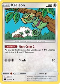 Kecleon 122/168 · Reverse Holo