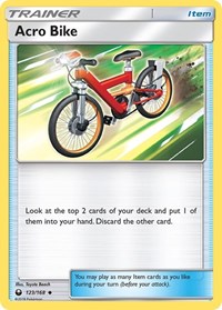 Acro Bike 123/168 Celestial Storm Reverse Holo Pokémon card
