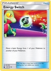 Energy Switch 129/168 Celestial Storm Reverse Holo Pokémon card